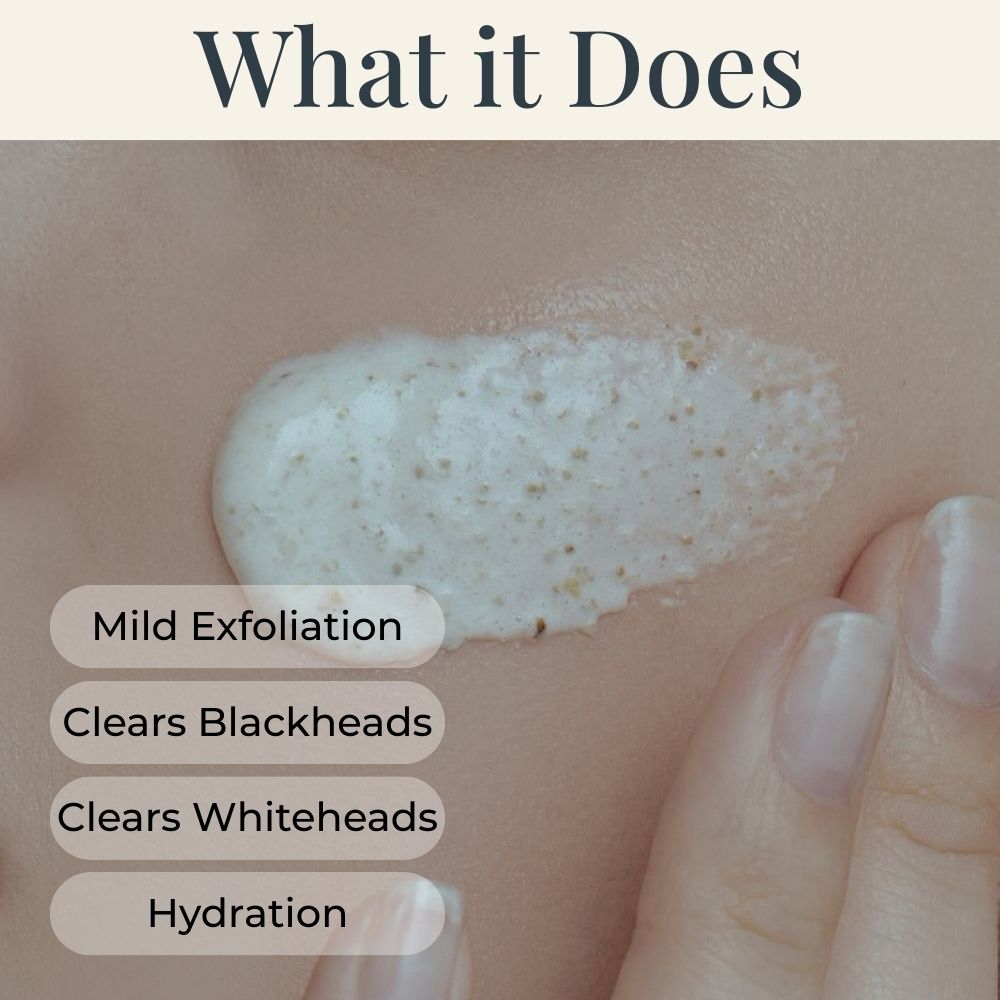 Soft Skin + Clear Pores - Enzyme Oat Scrub Powder Wash