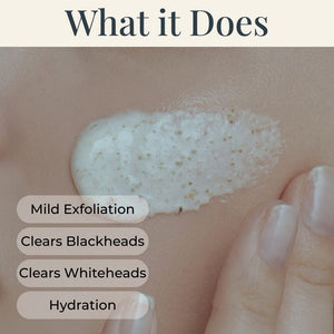 Soft Skin + Clear Pores - Enzyme Oat Scrub Powder Wash