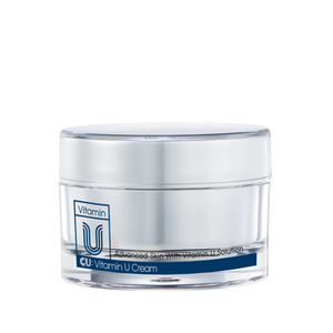 Jar of Vitamin U Cream on a transparent background.